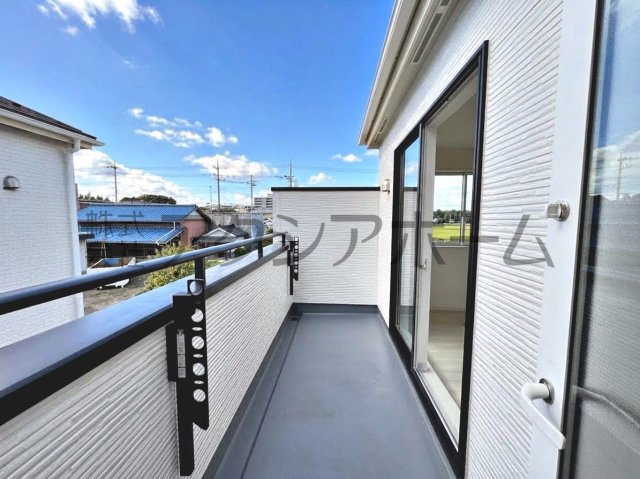 入間市下藤沢５丁目・全13棟　新築一戸建　12号棟　のバルコニー