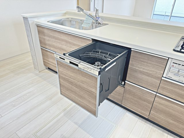 入間市下藤沢５丁目・全13棟　新築一戸建　12号棟　のキッチン|食器洗浄乾燥機