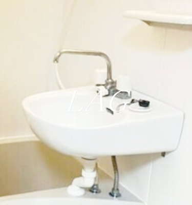 【洗面所】 | 第３石橋荘 | 洗面台です。