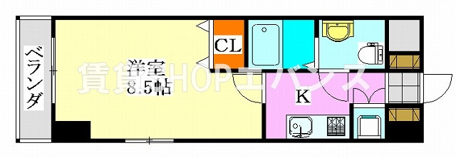 【間取り】 | グランフォース習志野