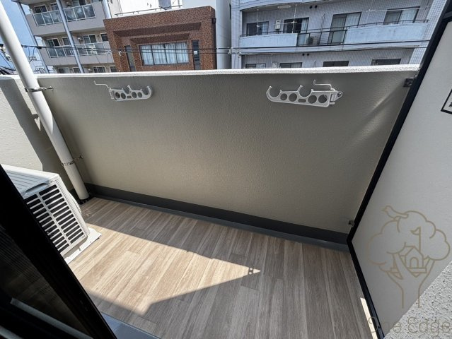 オルフェア都島のバルコニー