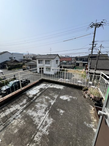 塩屋町戸建てのバルコニー