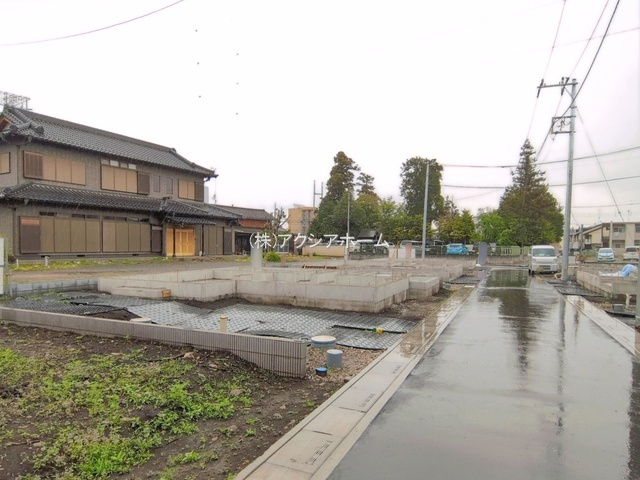 入間市下藤沢５丁目・全13棟　新築一戸建　13号棟　の前面道路含む現地写真|現地写真（2026年4月27日撮影）