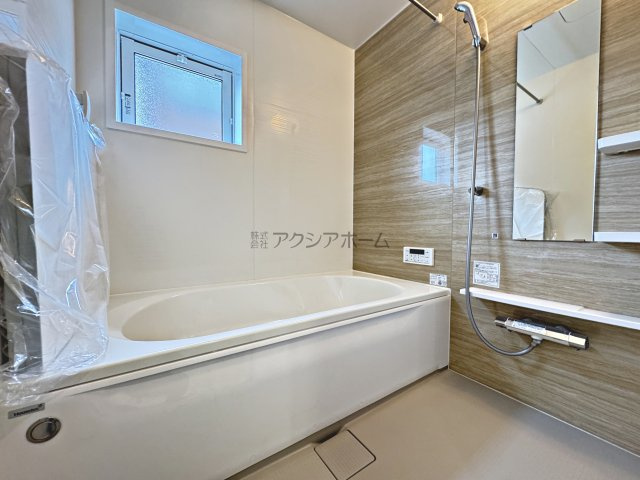 入間市下藤沢５丁目・全13棟　新築一戸建　13号棟　の浴室|1坪タイプのユニットバス