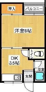 センチュリー櫛原の間取り