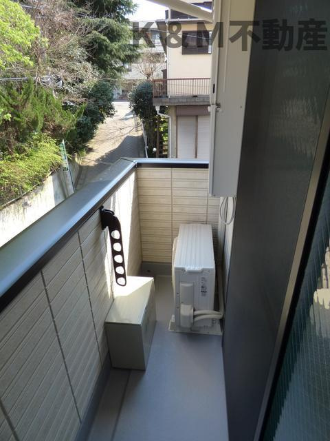 グリシーナ柏のバルコニー|暖かな日差しのふりそそぐバルコニー