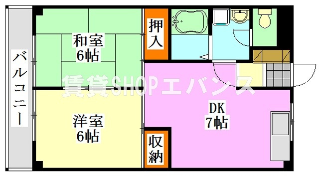 【間取り】 | グレースK