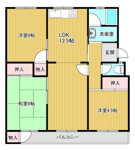【間取り】 | 有野12団地 | 有野12団地(Good Home)