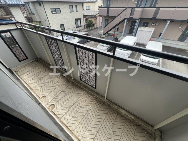 フローラハイツ　Ａのバルコニー|高崎、前橋のお部屋探しはエンドスケープまで！お客様の理想お聞かせ下さい♪