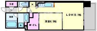 【間取り】 | OPUS RESIDENCE SHINSAIBASHI SOUTH | OPUS RESIDENCE SHINSAIBASHI SOUTH　間取り