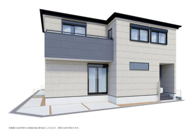 【外観パース】 | 西宮市　鳴尾町２丁目　新築戸建