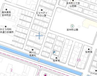 【地図】 | 並木町土地（古家あり）