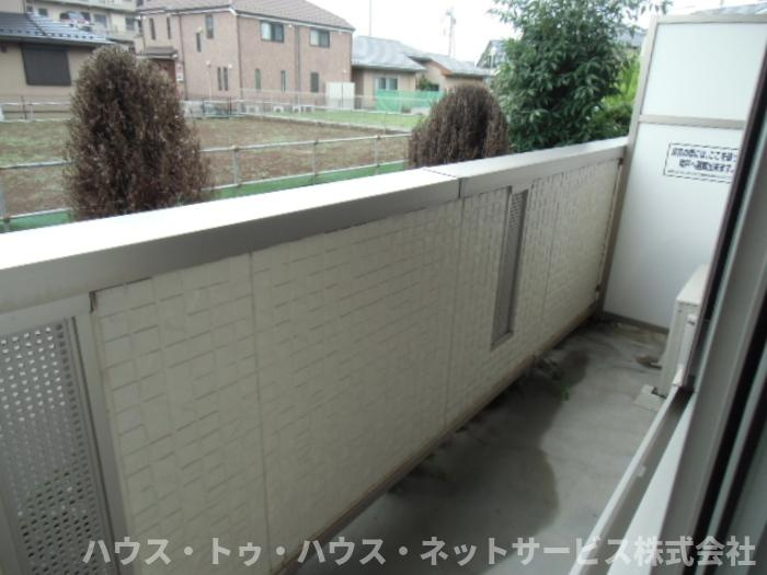 プワールおおたかの森　Ⅱのバルコニー