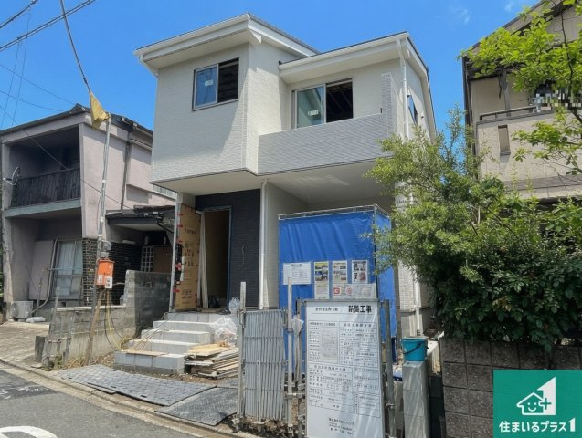 京都市北区紫竹西北町　第2期　新築一戸建ての外観|現在の進捗状況です！順調に作業進行中、完成が待ち遠しいです！詳細の間取り等、お気軽にお問い合わせください！