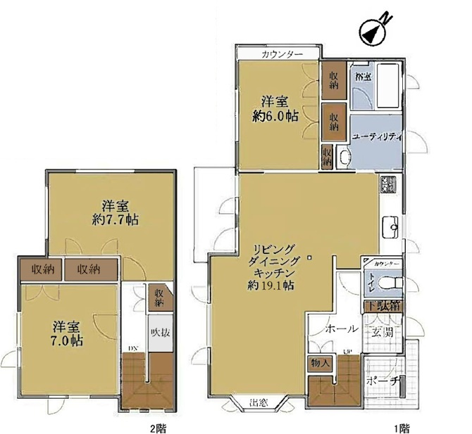 新発寒6条9丁目の間取り