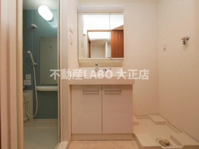 エイペックスみなとセントラルアベニューの独立洗面台