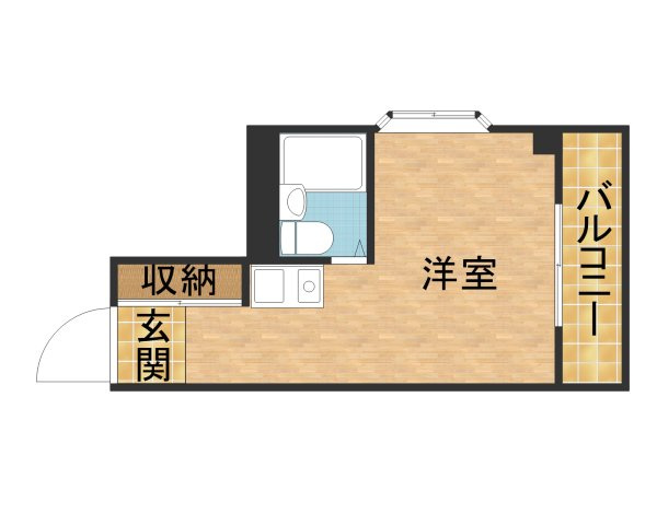ジャルダン宝塚弐番館の間取り