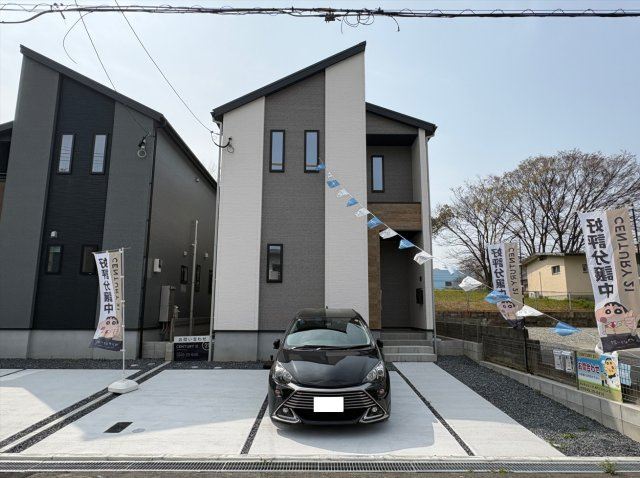 Adoble＋八幡西区引野1丁目2期の外観|4LDK、土地面積153.95.m2、建物面積112.17m2　2026年3月撮影　完成済み