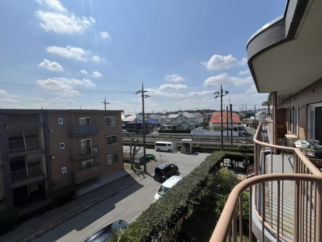 江戸川台ハイツB棟の展望|バルコニー眺望