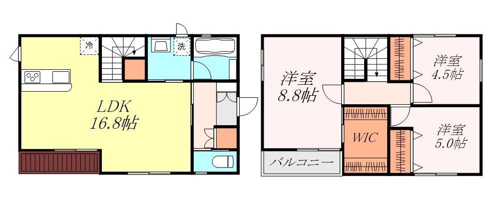 フィル・ルージュの間取り