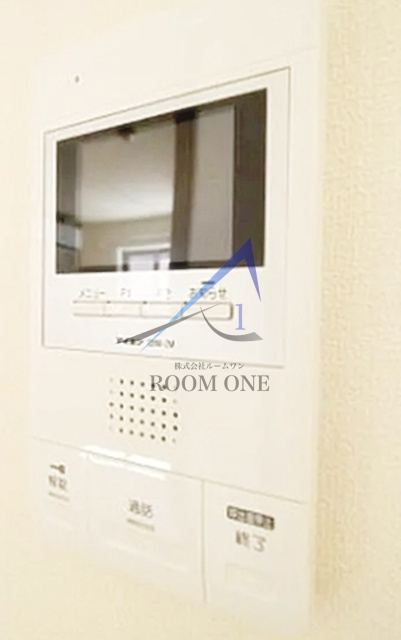 フォルクY・Kのセキュリティ|モニター付きインターホンです。