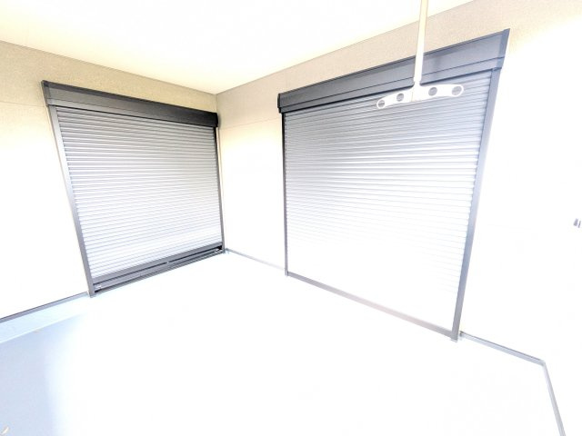 土浦市生田町　第4　新築戸建　5号棟のバルコニー