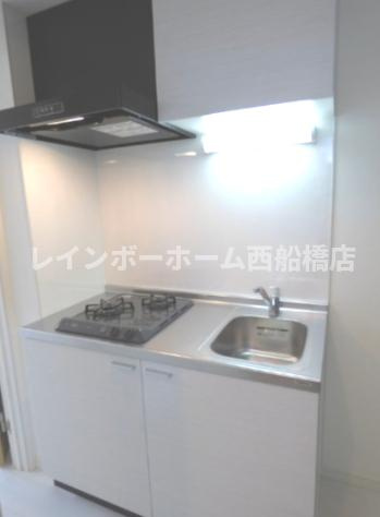 船橋市前原西４丁目のアパートのキッチン