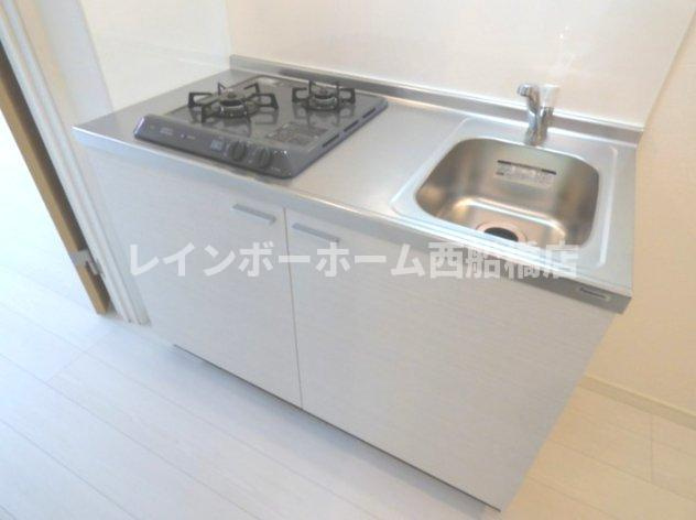 船橋市前原西４丁目のアパートのキッチン