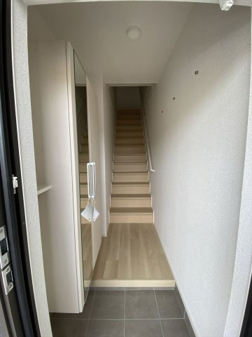 リゼット　Aの玄関