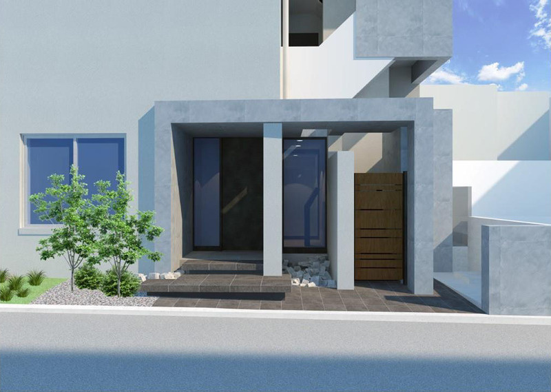 初台スクエアのエントランス