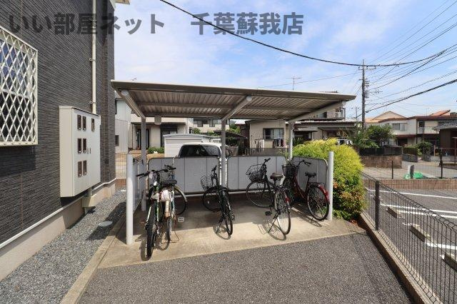 グランメルⅡのその他共用部分|駐輪場