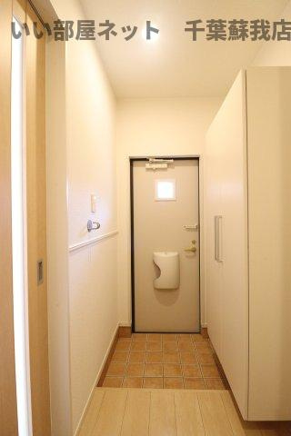 グランメルⅡの玄関|ゆったりとした玄関です