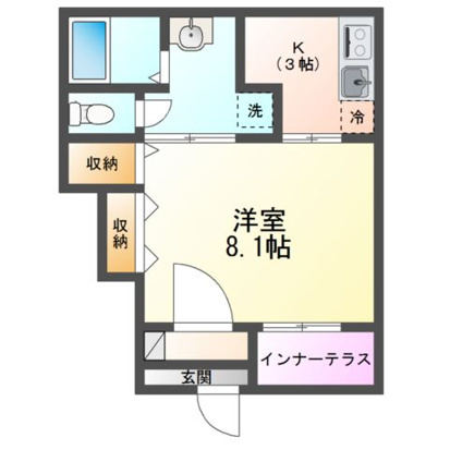 Halelea・Aoba（ハレレア・アオバ）の間取り