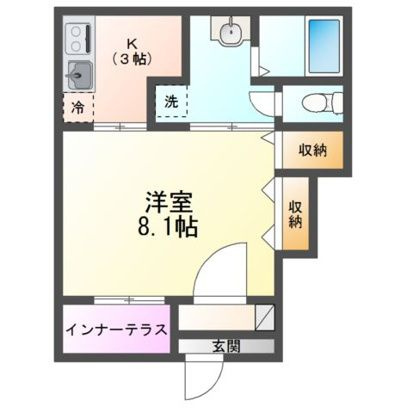 Halelea・Aoba（ハレレア・アオバ）の間取り