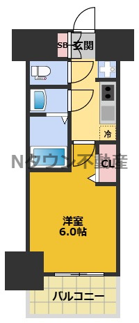 【間取り】 | MAXIV大須観音 | 間取りです。