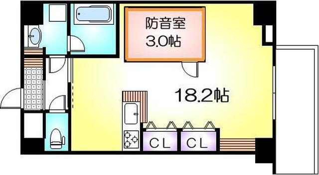 セントフィオーレ松葉の間取り