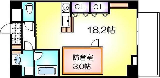 セントフィオーレ松葉の間取り