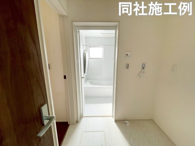 新築戸建　リーブルガーデン曽我部町南条宮田筋の脱衣所|同社施工例