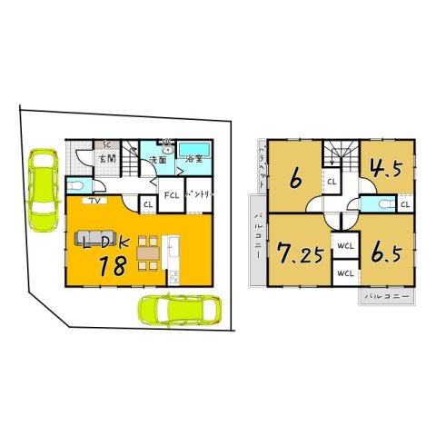 西京区上桂西居町　２号地