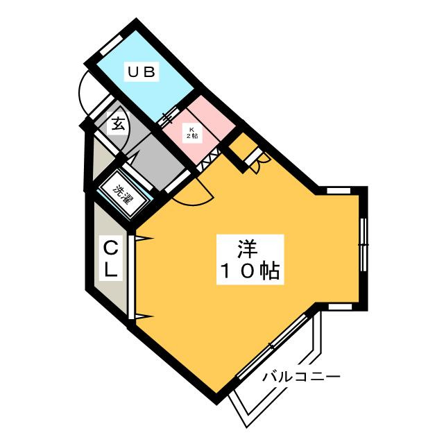 イストワール植田の間取り