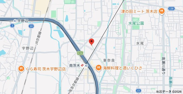 アーク福西の地図