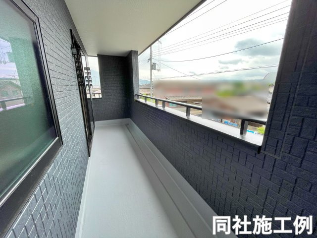 新築戸建　リーブルガーデン曽我部町南条宮田筋のバルコニー|同社施工例