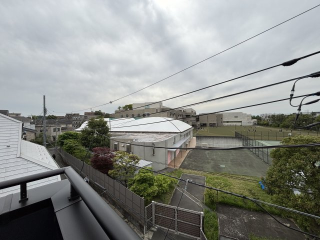 川崎市多摩区中野島４丁目のアパートの展望