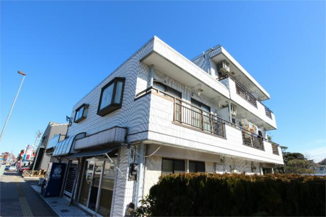稲城市矢野口のアパートの外観
