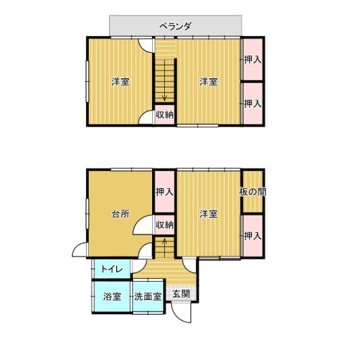 超充実している周辺施設♪佐野市浅沼町の間取り