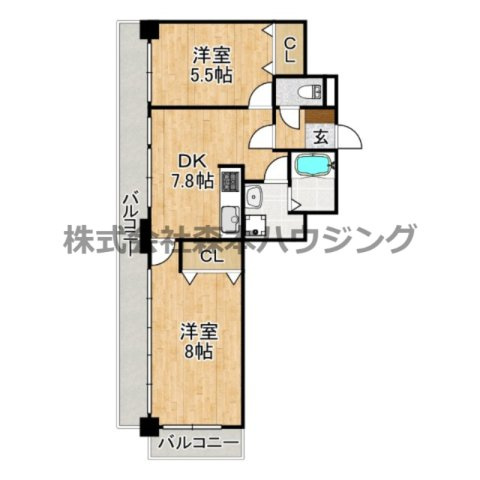 【間取り】 | 　サニーコート