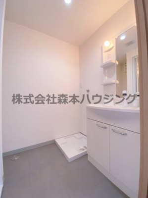 【洗面所】 | 　サニーコート | 使いやすい洗面所です