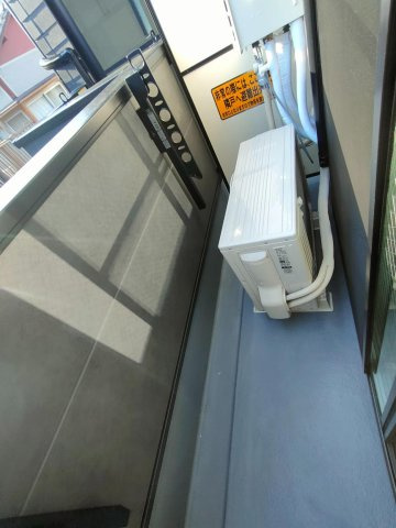 OPEN RISE府中小柳Ⅰのバルコニー