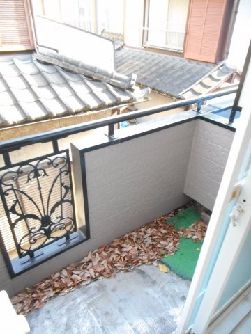 あるゾウパレス富士見のバルコニー