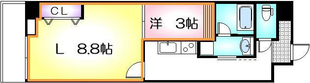 セントフィオーレ松葉の間取り